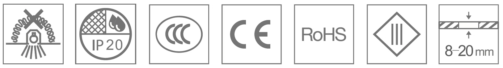 Dubai Square Trim/Fixed — техникийн тэмдэглэгээ