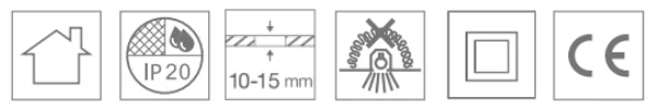 Cursa Adjustable/Round/Trim — техникийн тэмдэглэгээ